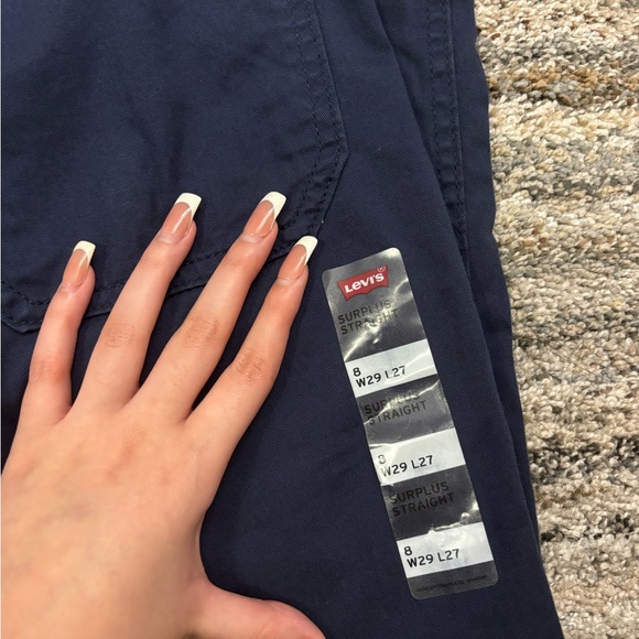 Levi’s Straight Leg Pants Sz 8 NWT | Levi’s Surplus Straight Leg Pants Sz W29 * - Picture 8 of 14